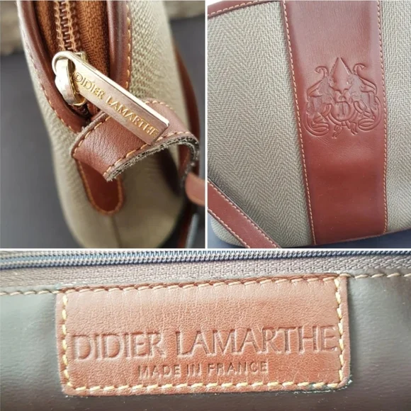 Vintage Didier Lamarthe Dome Shoulder Bag, Made in France - Picture 3 of 10